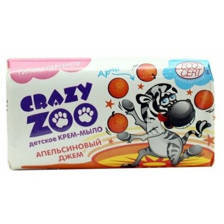 Crazy ZOO Крем-мыло туалетное