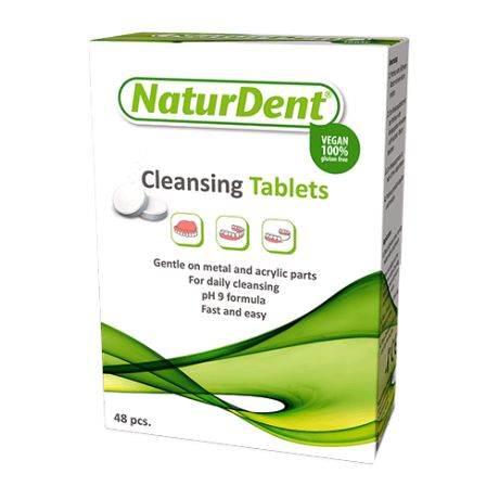 NaturDent очищающие таблетки