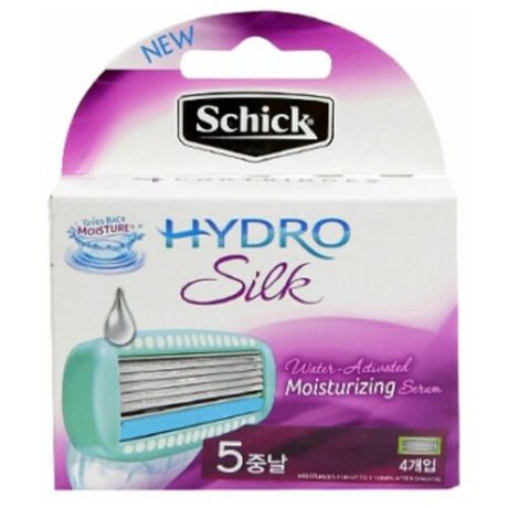 Schick Hydro Silk Сменные лезвия