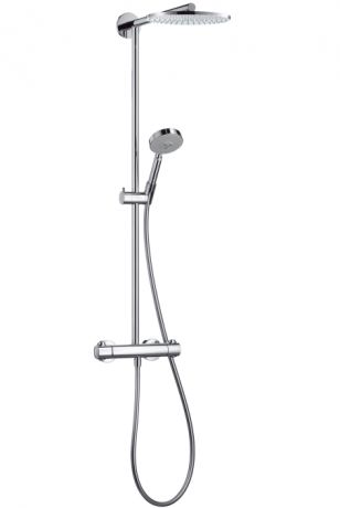 Термостат для душа Hansgrohe Raindance S180 Showerpipe Ecosmart 27165000