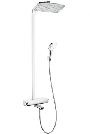 Термостат для ванны Hansgrohe Raindance Select E 360 Showerpipe 27113400 белый