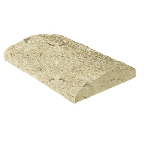 Плита накрывочная из искусственного камня White Hills 800-10 двухскатная бежевая