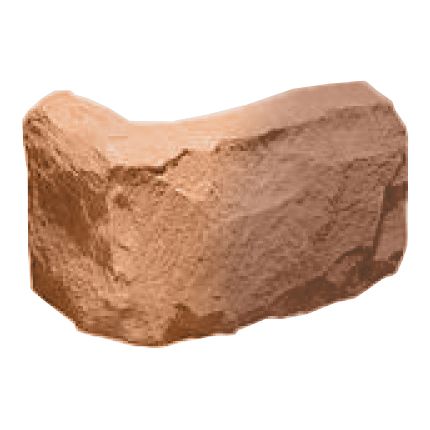 Угловой элемент KR Professional Грубый скол 04272 песочно-коричневый