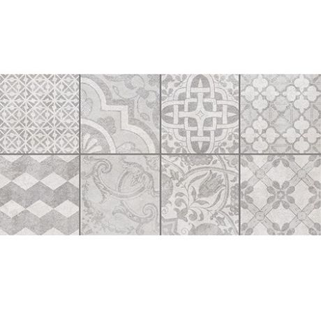 Плитка керамическая Ceramica Classic 08-03-06-453 Bastion мозаика с пропилами серая 400х200 мм