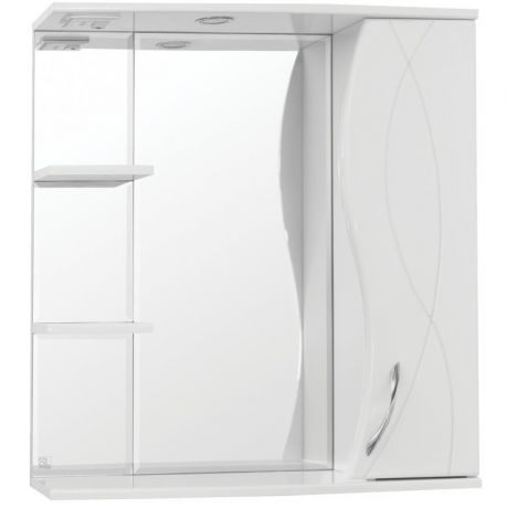 Зеркало-шкаф Style Line Амелия 75/С белый