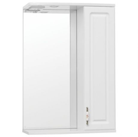 Зеркало-шкаф Style Line Олеандр-2 55/С Люкс белый