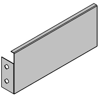 Заглушка для лотка ДКС TC 200х80 37264