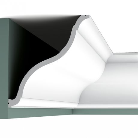 Карниз потолочный полиуретановый Orac Decor Luxxus C335 2000х202х222 мм