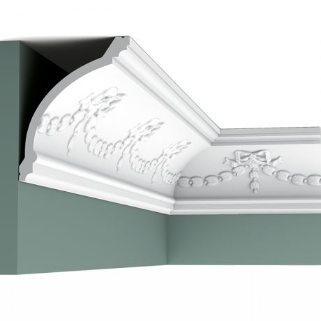 Карниз потолочный полиуретановый Orac Decor Luxxus C218F 2000х120х150 мм