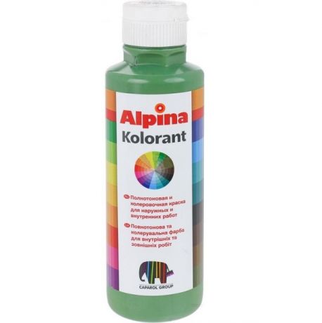 Колер-краска Alpina Kolorant Farngruen папоротниково-зеленая 0,5 л