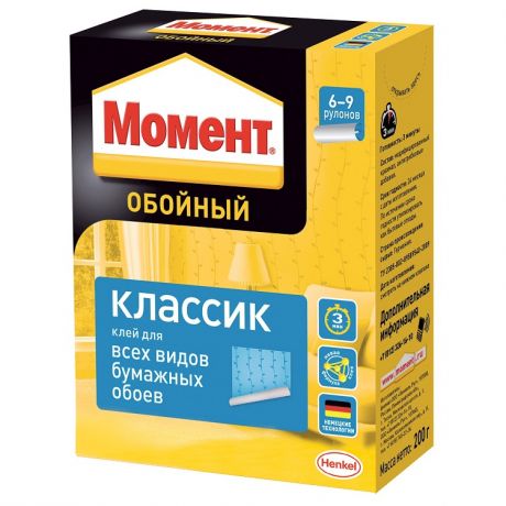 Клей обойный Момент Классик 200 г