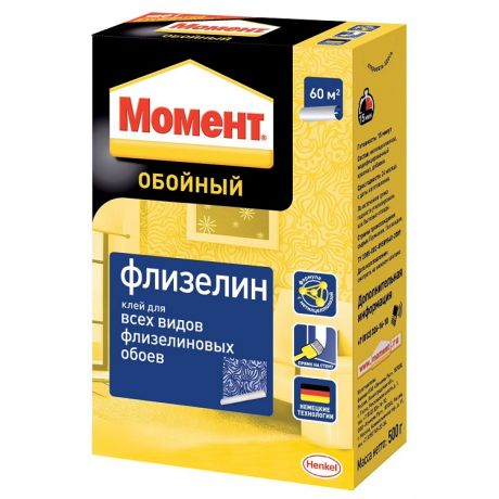 Клей обойный Момент Флизелин 500 г