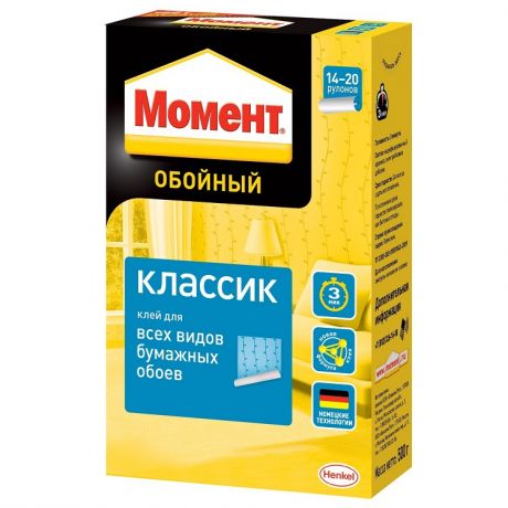 Клей обойный Момент Классик 500 г