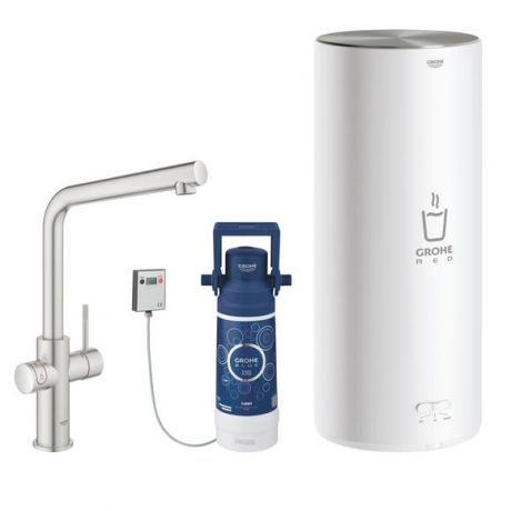 Смеситель для кухни Grohe Red Duo New 30325DC1 с водонагревателем