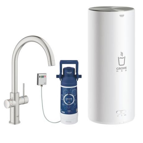 Смеситель для кухни Grohe Red Duo New 30079DC1 с водонагревателем