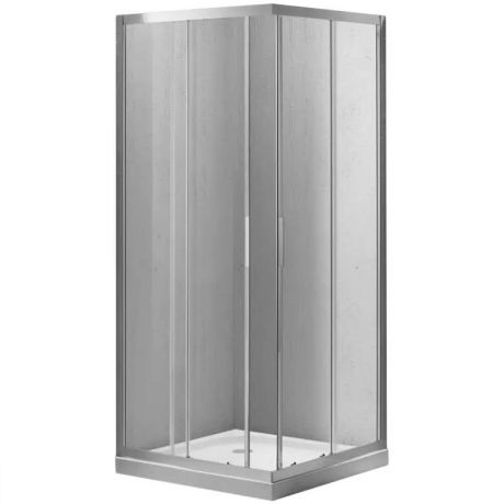 Душевое ограждение BelBagno Sela A-2-95-Ch-Cr 950x950x1900 мм