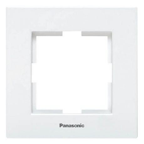 Рамка одноместная Panasonic Karre Plus WKTF08012WH-RES белая
