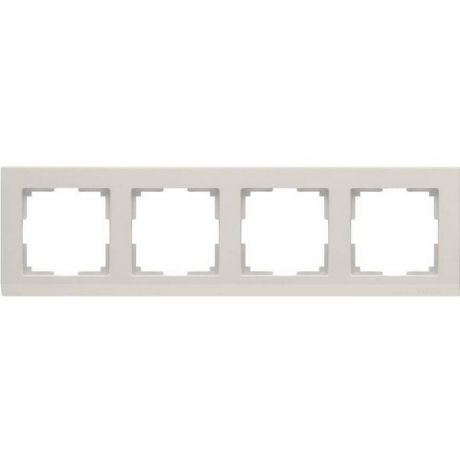 Рамка четырехместная Werkel Stark WL04-Frame-04 Слоновая кость