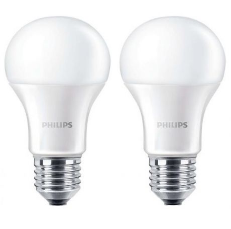 Лампа светодиодная Philips 929001900227 ESS LEDBulb 11-95Вт E27 1CT/12RCA 3000К 2 штуки