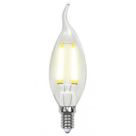Лампа светодиодная Uniel Air LED-CW35-6W/E14 прозрачная 4000K