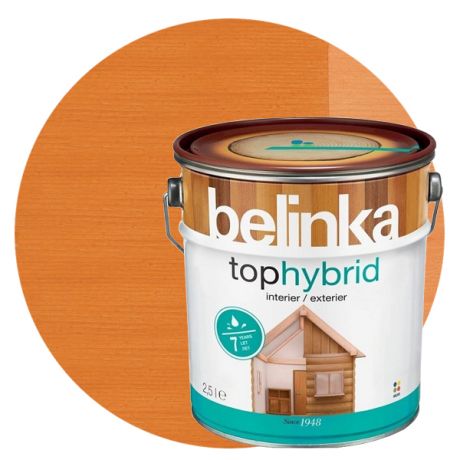 Пропитка для древесины Belinka Tophybrid №08 Темная лиственница 2,5 л