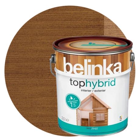 Пропитка для древесины Belinka Tophybrid №04 Темный орех 2,5 л