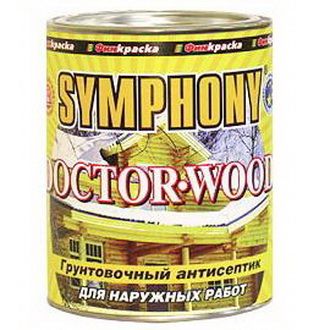 Антисептик грунтовочный Symphony Doctor-wood 2,7 л