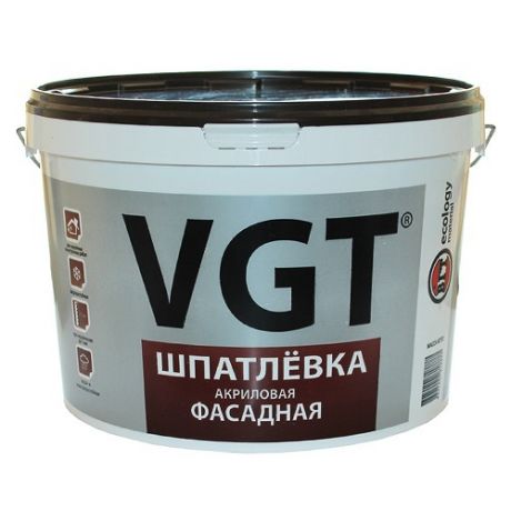 Шпатлевка акриловая VGT фасадная 50 кг