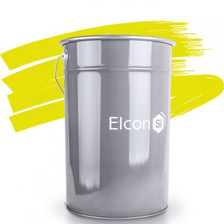 Эмаль Термостойкая Elcon желтая 25кг