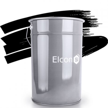 Эмаль Термостойкая Elcon КО-8101 черная 25кг