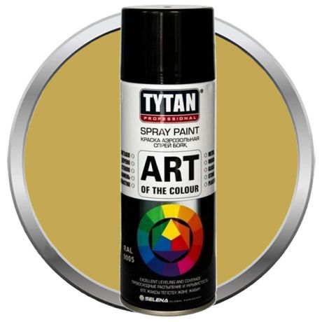 Краска акриловая Tytan Professional Art of the colour аэрозольная золотая глянец 270M 400 мл