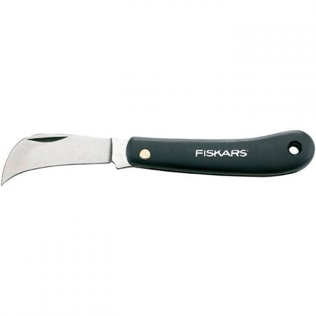 Нож садовый Fiskars 125880 крючкообразный для прививок
