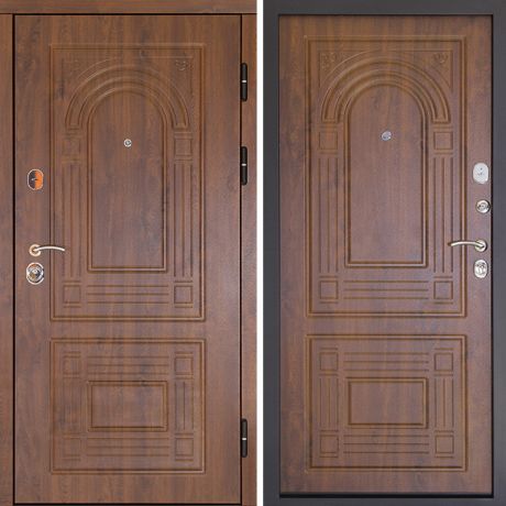 Дверь входная металлическая Дверной Континент Флоренция правая 960x2050 мм Золотой дуб