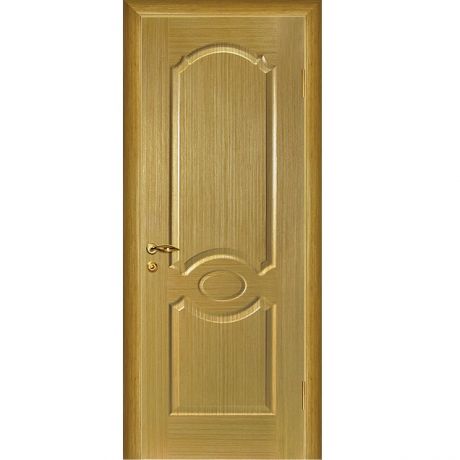 Дверное полотно Мариам Милано шпон Светлый дуб глухое 2000х600 мм
