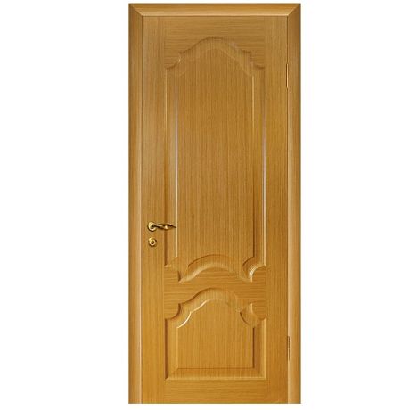 Дверное полотно Мариам Кардинал шпон Светлый дуб глухое 2000х900 мм