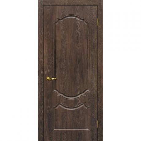 Дверное полотно Мариам Сиена-2 ПВХ шале Дуб корица глухое 2000х700 мм