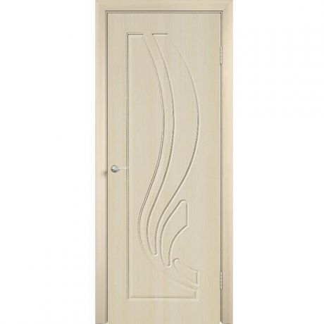 Дверное полотно Мариам Трио ПВХ Беленый дуб глухое 2000х600 мм