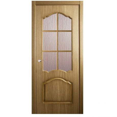 Дверное полотно Belwooddoors Каролина Дуб стекло кора дуба с деревянной рамкой 2000х900 мм