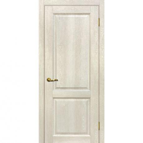 Дверное полотно Мариам Тоскана-1 ПВХ Бьянко глухое 1900х600 мм