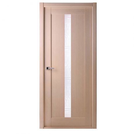 Дверное полотно Belwooddoors Челси Клен серебристый стекло мателюкс 2000х800 мм