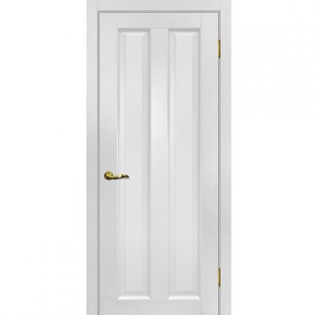 Дверное полотно Мариам Тоскана-5 ПВХ Пломбир глухое 2000х600 мм