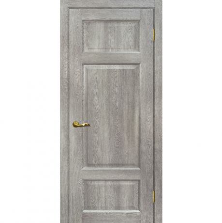 Дверное полотно Мариам Тоскана-3 ПВХ Чиаро гриджио глухое 2000х800 мм