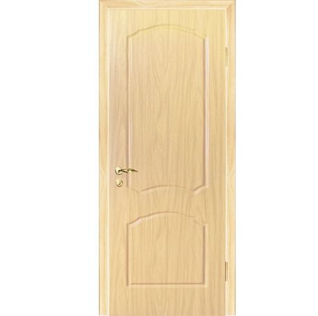 Дверное полотно Мариам Лидия ПВХ Беленый дуб глухое 2000х600 мм