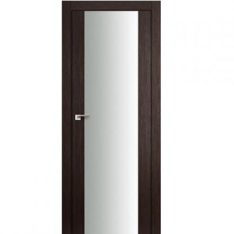 Дверное полотно Profil Doors 8х экошпон Венге мелинга стекло белый триплекс 2000х700 мм