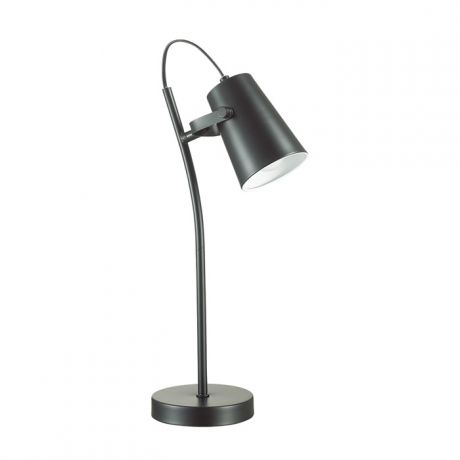 Настольная лампа Lumion Miku 3674/1T черная E14 40W 220V