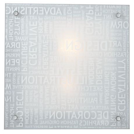 Светильник настенно-потолочный Sonex Grafika 2257 хром E27 2х60W 220V