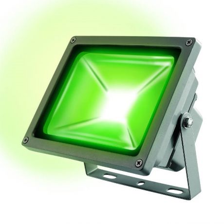 Прожектор светодиодный Uniel ULF-S01-30W/GREEN IP65 110-240В