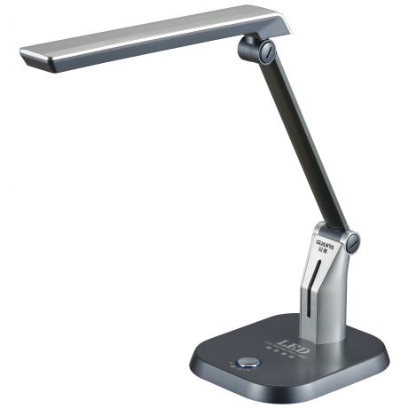 Настольная лампа Uniel LED Premium TLD-502 Silver серебристая LED 8W 220V