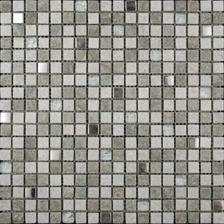 Мозаика из стекла, кварца и металла Natural Kobe KBE-05