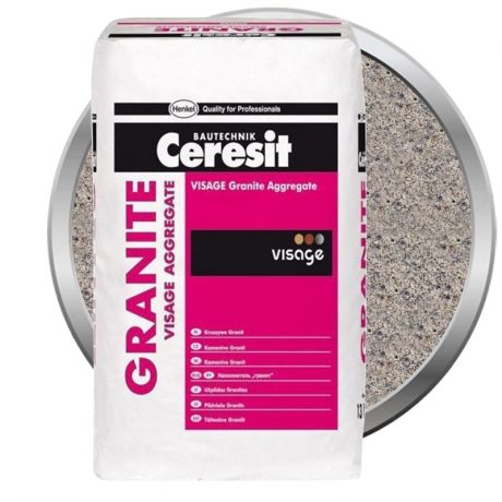 Наполнитель для декоративной штукатурки Ceresit CT 710 Visage Granite Aggregate Argentina Brown 13 кг